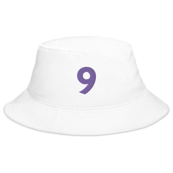 Nyne - Bucket Hat Purple Stitch - Image 3