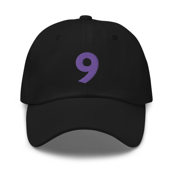 Nyne - Dad Hat Purple Stitch - Image 2