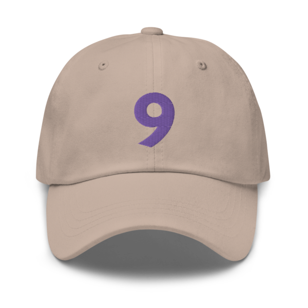 Nyne - Dad Hat Purple Stitch - Image 3