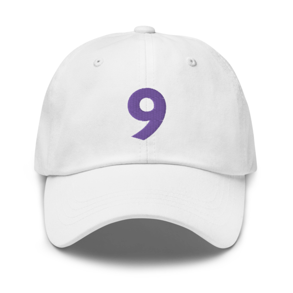 Nyne - Dad Hat Purple Stitch